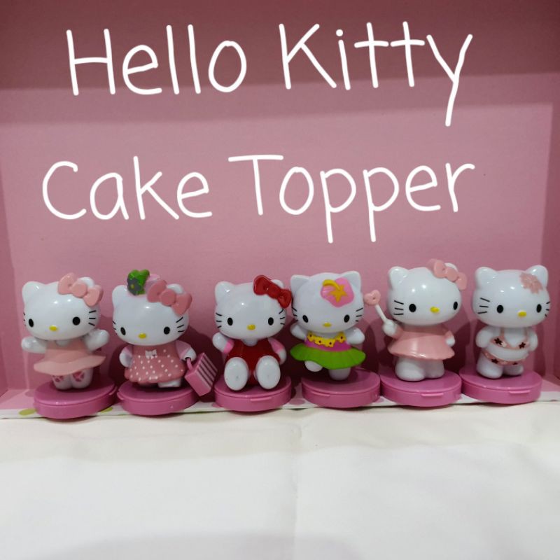 Hello Kitty Cake Topper 1 set