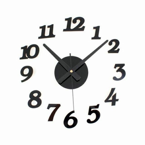 JM JAM DINDING TEMPEL DIY ANALOG 3D GIANT MODERN CLOCK 3 MODEL