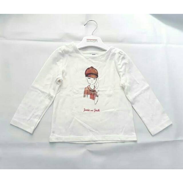 Kaos janie and jack 12m dan 4y