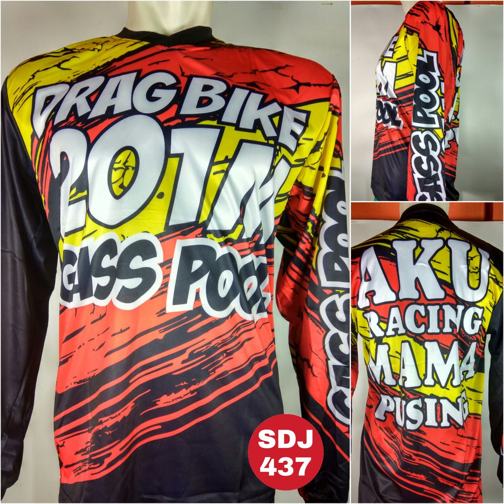 Desain Baju Couple Racing | Klopdesain