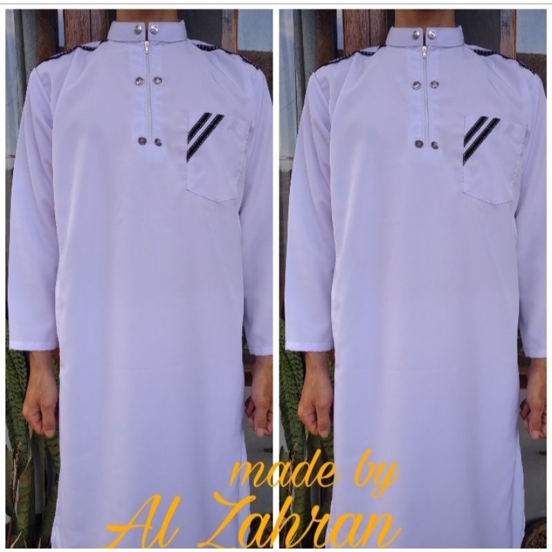 gamis jubah anak laki laki remaja/tanggung usia 1 2 3 4 5 6 7 8 9 10 11 12 13 14  tahun fuul ukuran