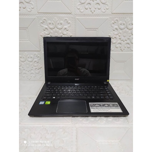 ACER Aspire E5-475G Core i7 RAM 4GB HDD 1TB VGA 940MX-2GB Second