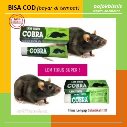 Lem Tikus / Jebakan Tikus / Cobra / Lem Tikus Cobra Super Lengket