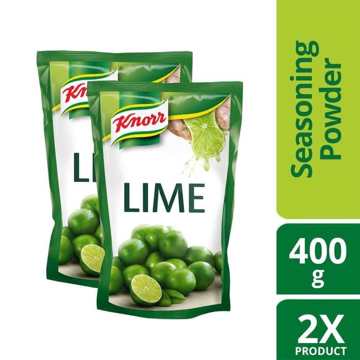 

Flash Sale - Knorr Bumbu Rasa Jeruk Nipis Pouch 400Gr Twin Pack