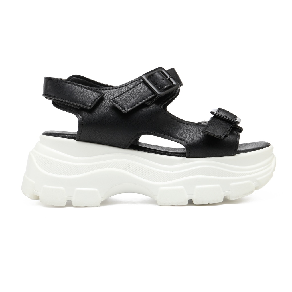 PVN Doyoung Sandal Tali Wanita All Black 397-5