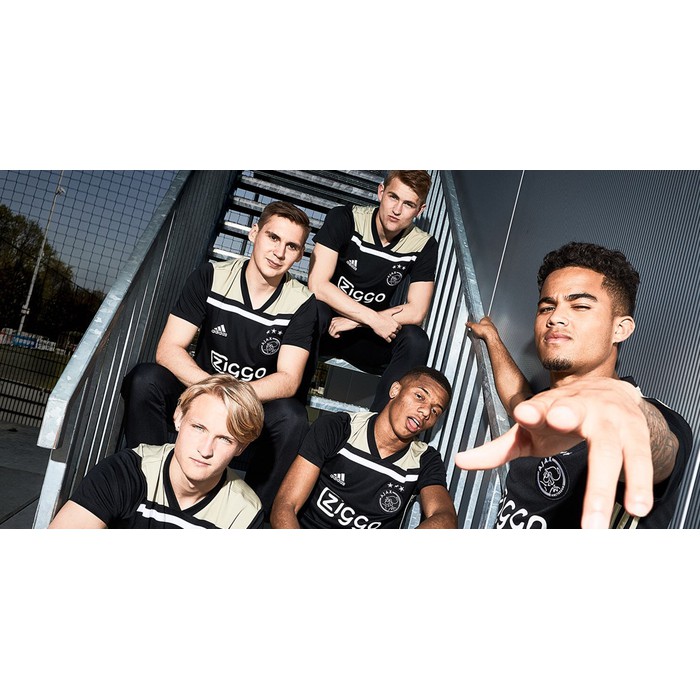 (Promo Murah ) Jersey Baju Bola Ajax Away 2018/19 Grade Ori New