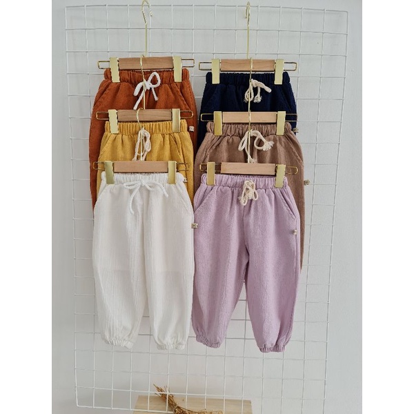 Ollet JOGER ARA pants/ celana anak joger perempuan laki / celana anak fashion /celana anak import / celana santai anak