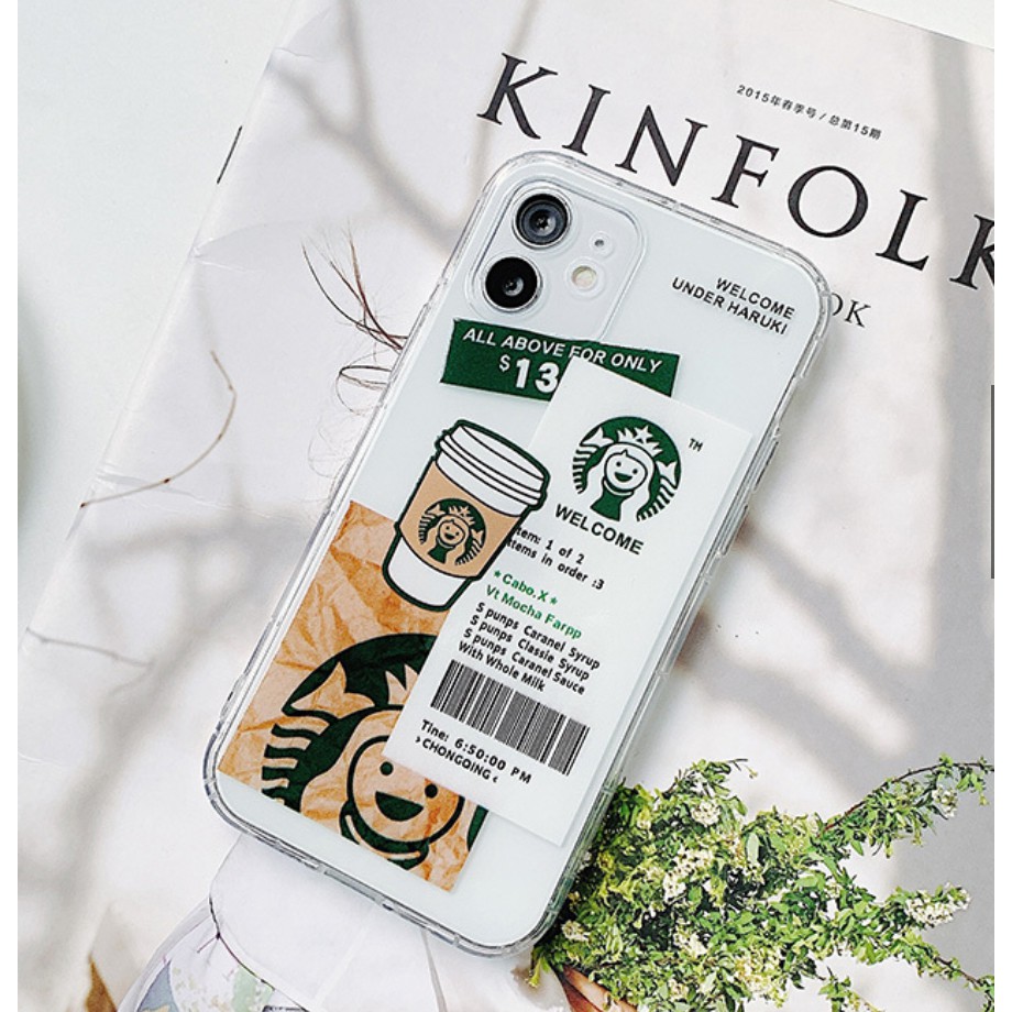 SOFT CASE OPPO RENO 5 5F 4 4F A5S A7 A12 A11K A54 A74 4G 5G A52 A92 A53 A33 A31 A9 A5 2020 A3S A1K A53 A15 A16 A92 STARBUCKS-2