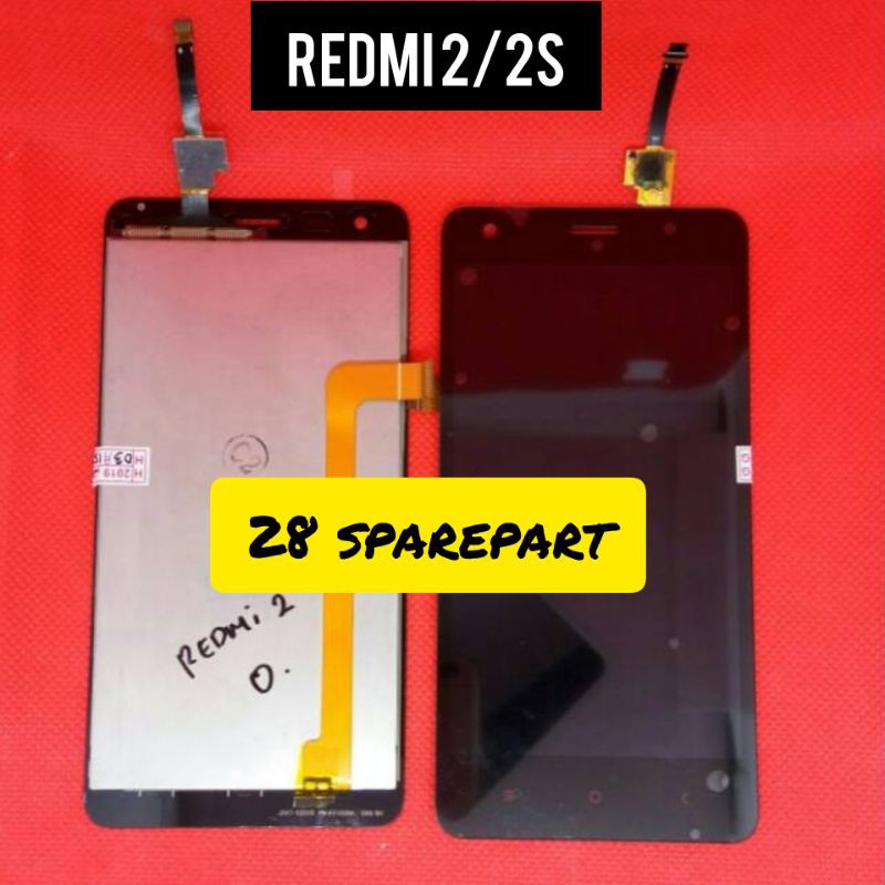 LCD FULLSET XIAOMI REDMI 2 / 2S COMPLETE ORIGINAL