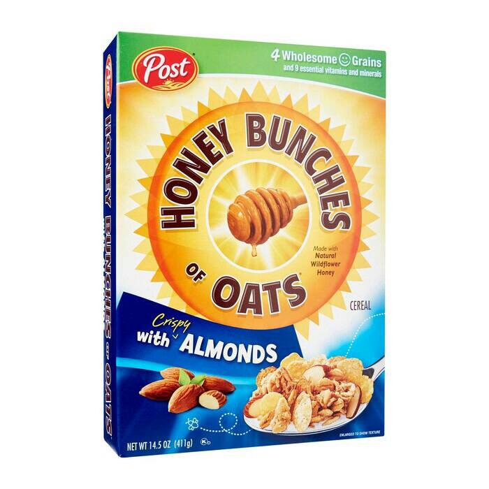 

POST HONEY BUNCHES OF OATS WITH ALMOND 368GR