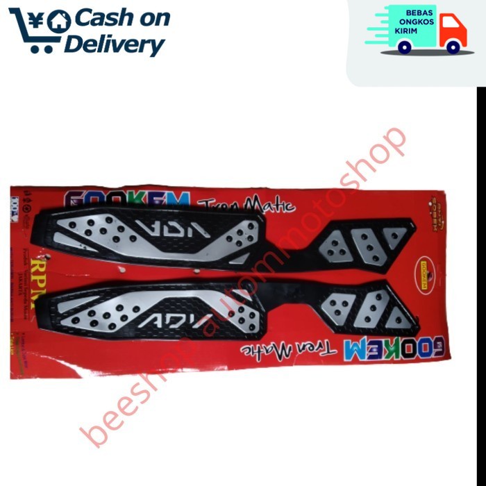 SILVER karpet bordes honda adv 150 step floor honda adv 150