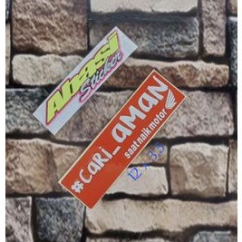 

STICKER CARI AMAN