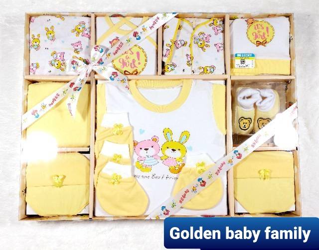 BABY SET BABY LUCKY JUMBO 9IN1/ BAJU SET BAYI KADO BAYI