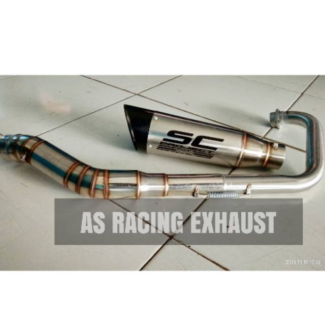 Knalpot sc project satria fu