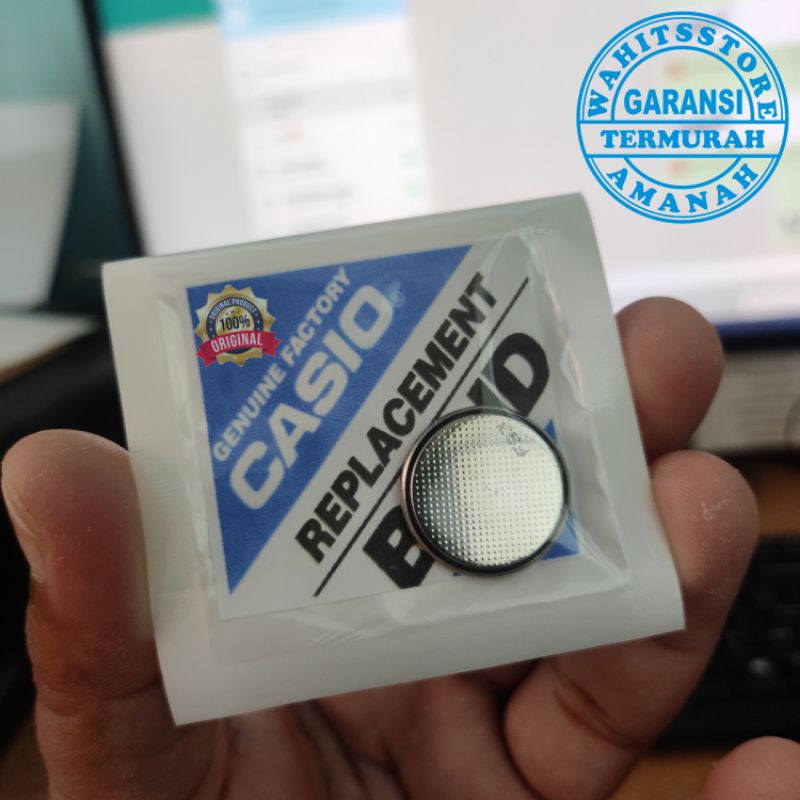 BATERAI JAM TANGAN CASIO CMD-40 CMD-40 ORIGINAL BATTERY REPLACEMENT