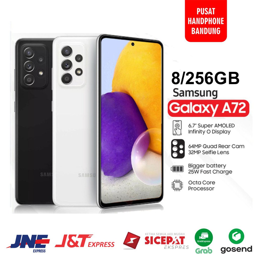 Samsung A72 8-256GB Garansi Resmi Samsung Segel BNIB No Repack