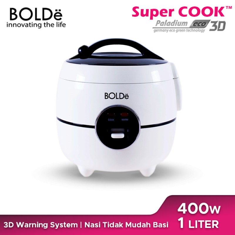 BOLDe Super Cook 3D PALLADIUM ECO - Rice Cooker 1 Liter