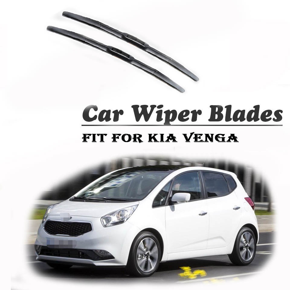 1 Set Karet Wiper Kaca Depan Mobil Untuk Kia Venga 2013 2012 2011 2010 2009