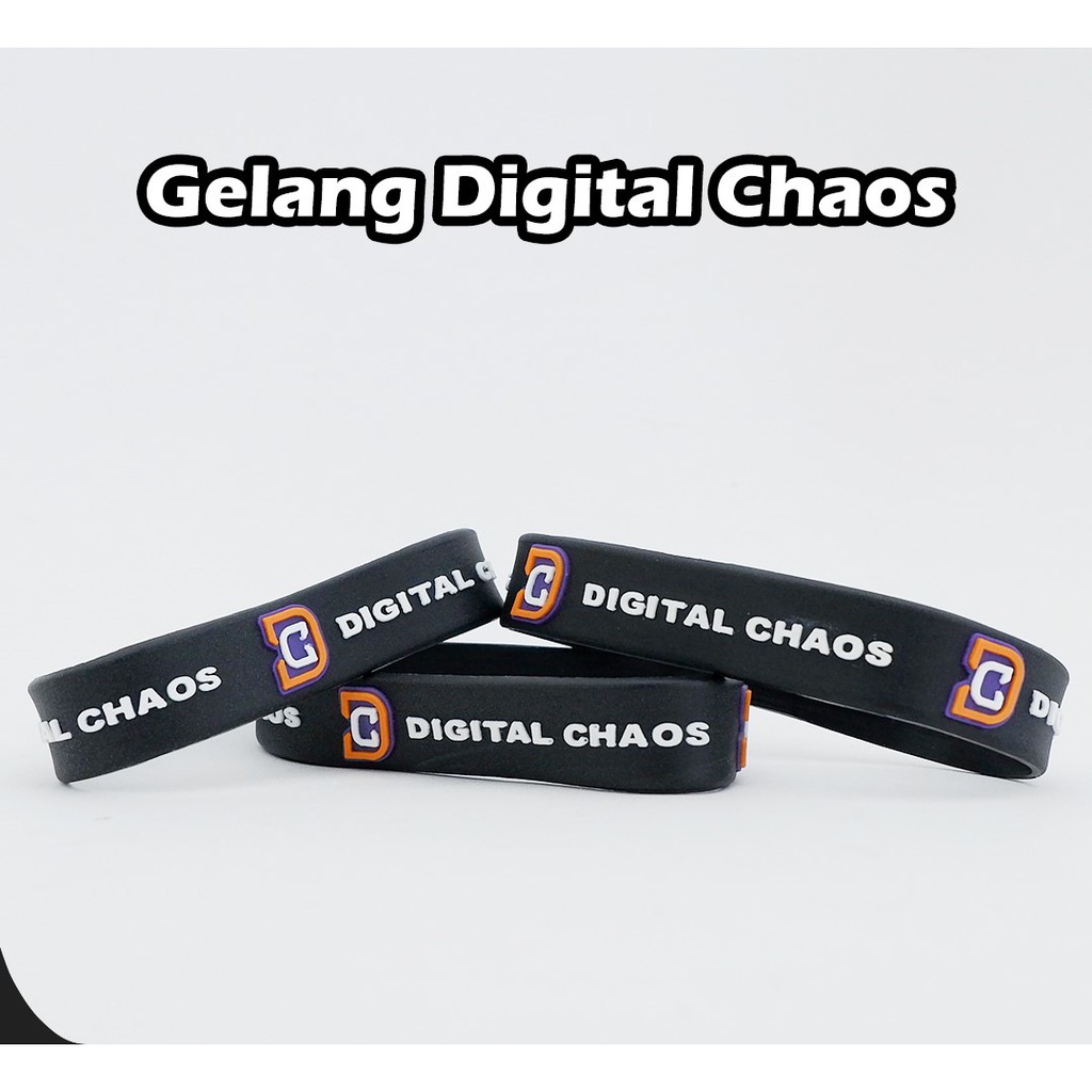 Gelang Team Digital Chaos || Dota Game Gaming Secret Navi Evil Genius