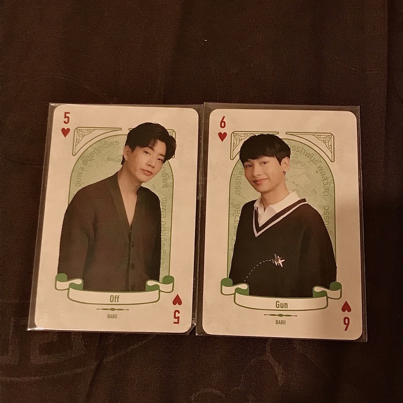 Playing Card GMMTV OFFGUN [booked]