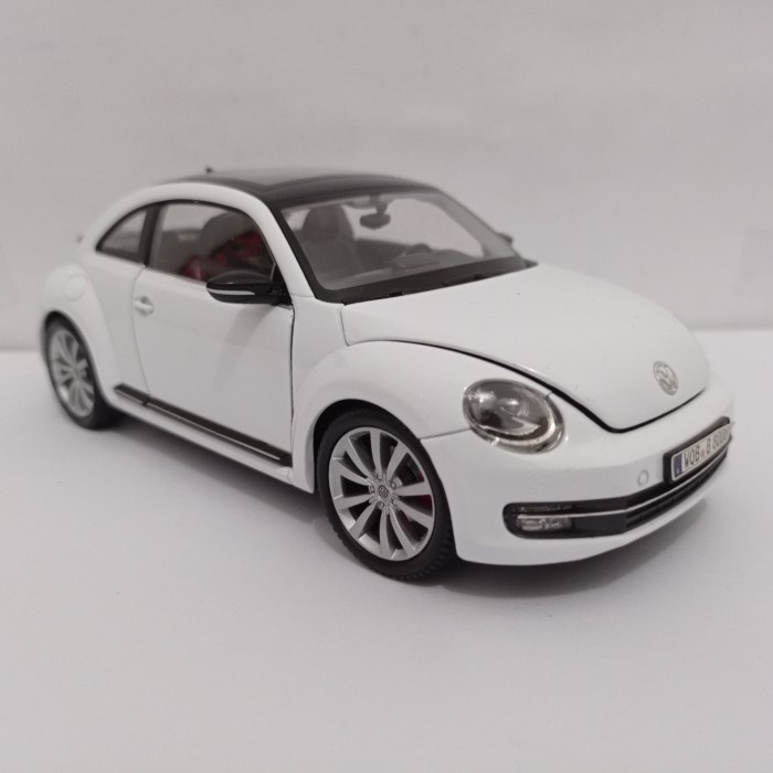Diecast Volkswagen beetle sport welly 1:24 miniatur mobil VW Murah