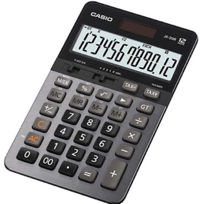 

Casio Heavy Duty Calculator JS-20B - Kalkulator Kantor Office JS 20 B