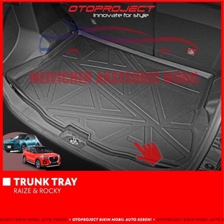 TT- TOYOTA RAIZE AKSESORIS INTERIOR KARPET BAGASI MOBIL RAIZE TRUNK TRAY RAIZE KARPET TATAKAN BAGASI