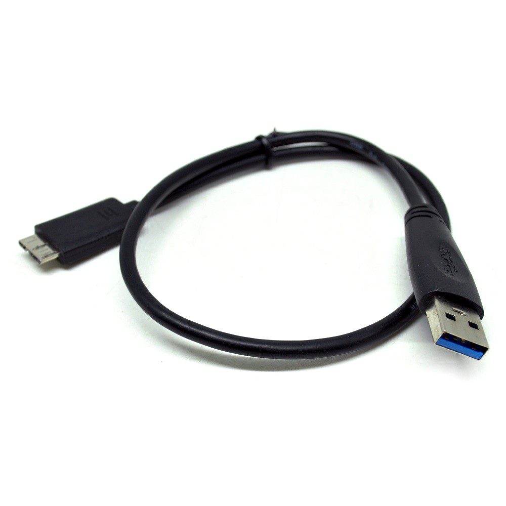 Seagate HDD USB 3.0 to Micro B Cable - OD5.5 (ORIGINAL) - Black