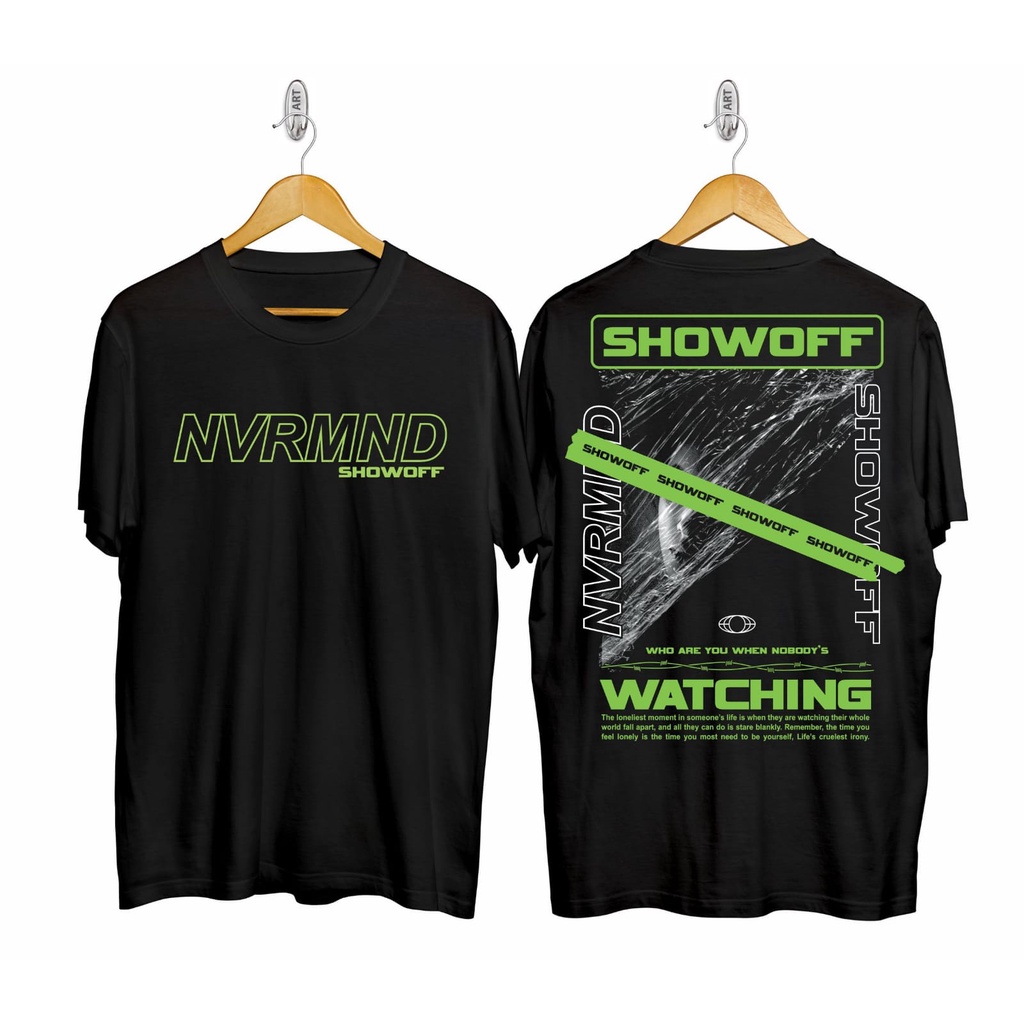 Kaos murah Kaos distro murah baju  distro pria t-shirt murah combed30s show off watching