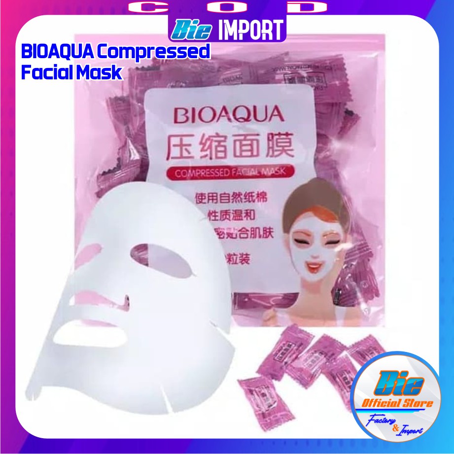 Masker Tisu Wajah / Paper Mask / Tablet Mask Impor