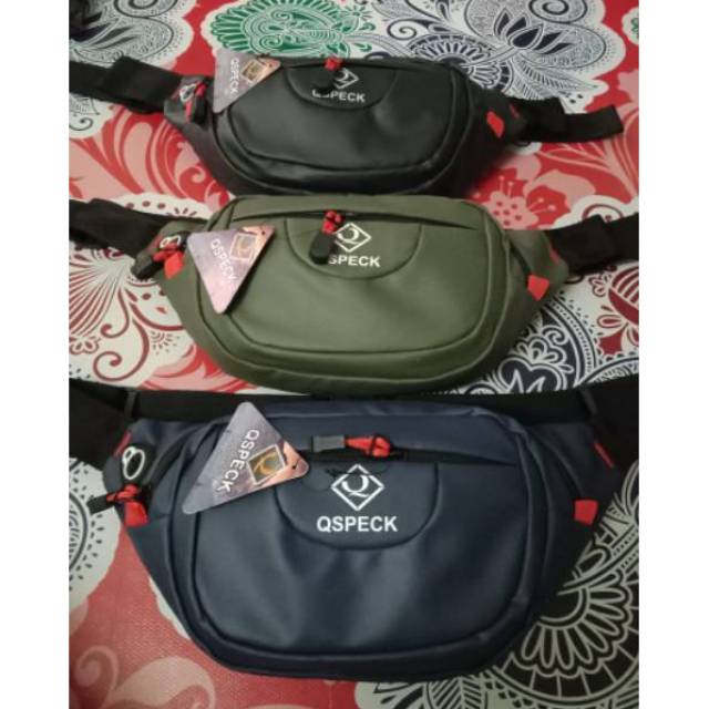 Tas Qspeck Waistbag Qspeck Tas Selempang Qspeck waterproof