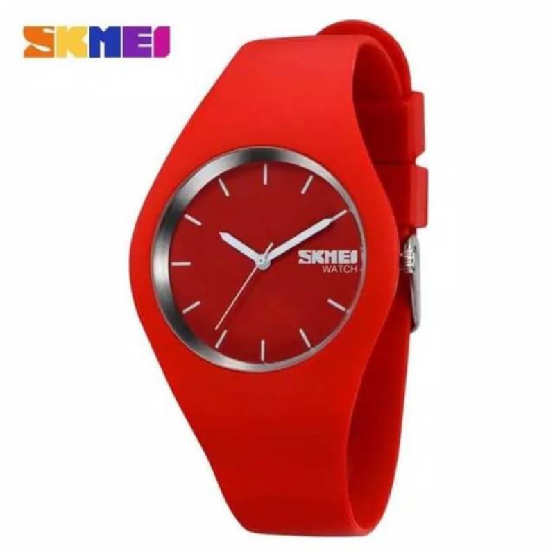 SKMEI JAM TANGAN WANITA ORIGINAL ANTI AIR 30M 9068 MERAH