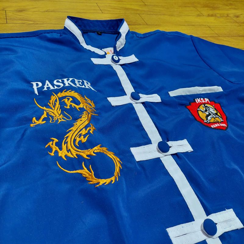 COD. HEM SANGHAI BIRU42 IKS.PI KERA SAKTI BAJU CINA PENCAK SILAT