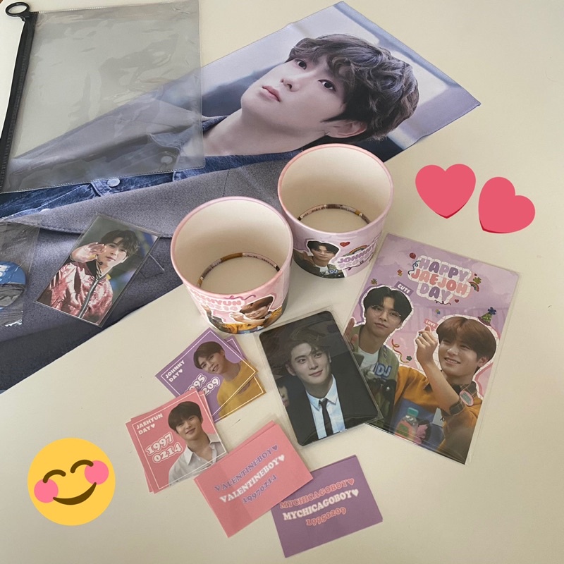 baca deskripsi  JOHNNY JAEHYUN CUP HOLDER NCT BIRTHDAY EVENT
