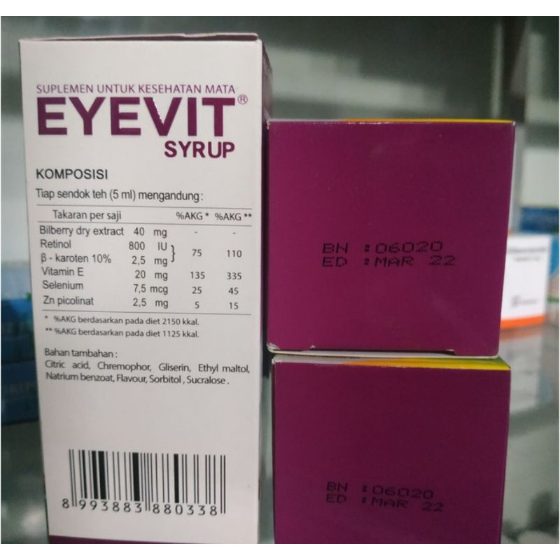 EYEVIT SYRUP 60 ML