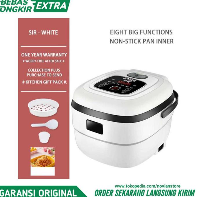 Jiashi Smart Rice Cooker Digital Penanak Nasi Mini Cooker 1L 400W Denavitaloka