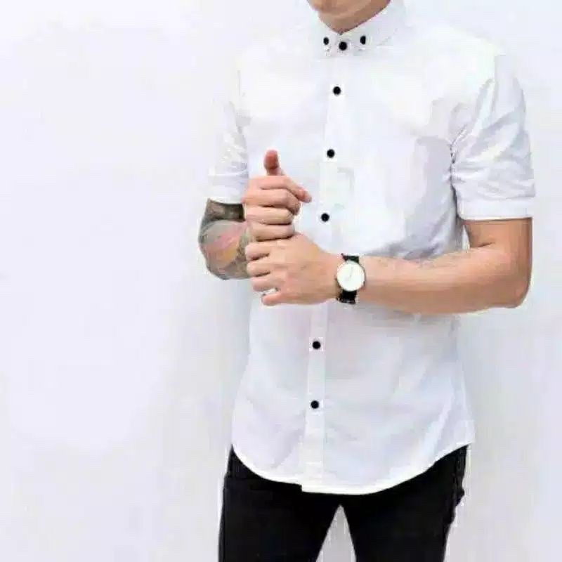 Baju Koko Pria Lengan Pendek Terbaru Baju Koko Muslim Modern
