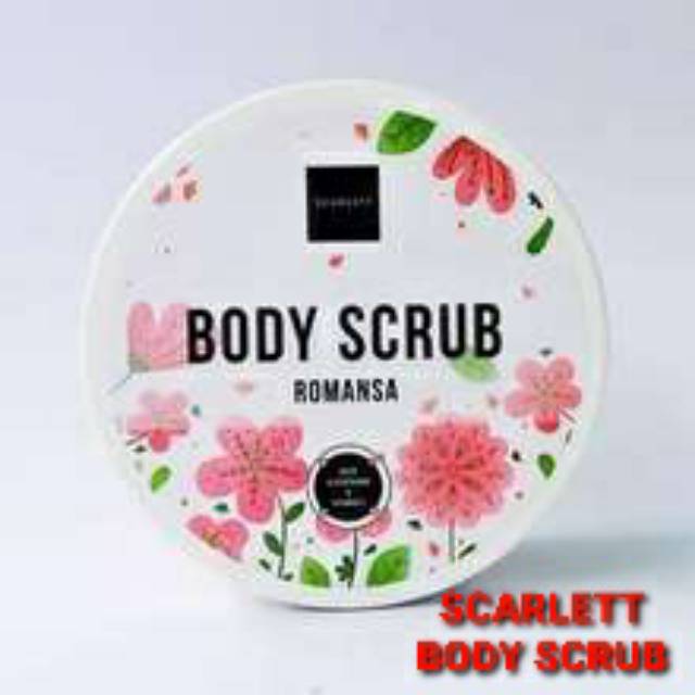 SCARLETT BODY SCRUB ROMANSA / LULUR MANDI SCARLETT ROMANSA