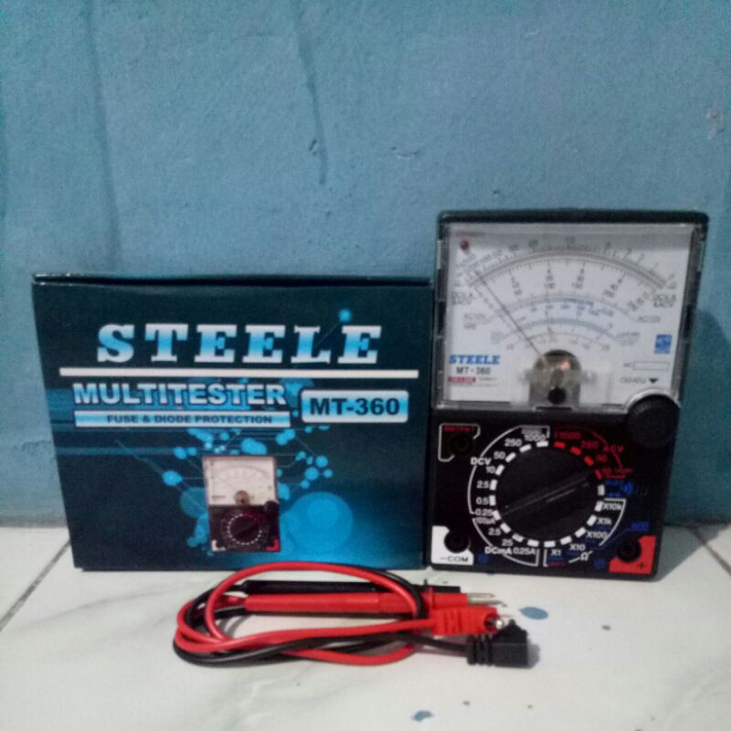 Multitester Manual MT-360 STEELE