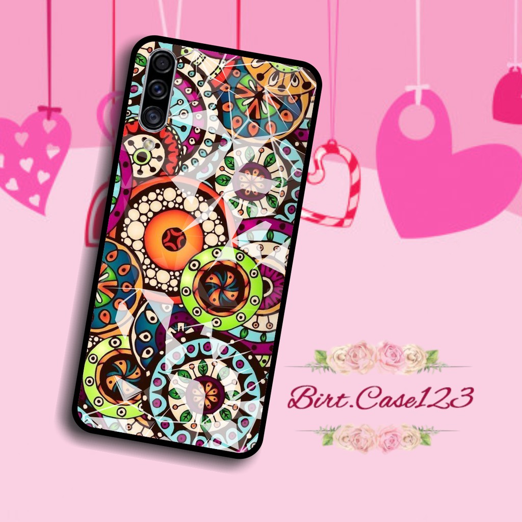 softcase diamond gambar FLORAL Oppo A3s A1k A5 A9 2020 A7 F9 A5s A31 A52 A92 A37 A53 A83 F1s BC411