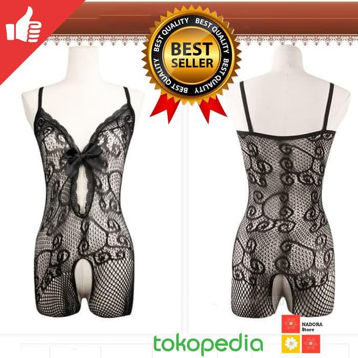 [EKSKLUSIF] SEXY LINGERIE TRANSPARAN STOCKING OPEN LEOTARD SEXY BODYSUIT OPEN