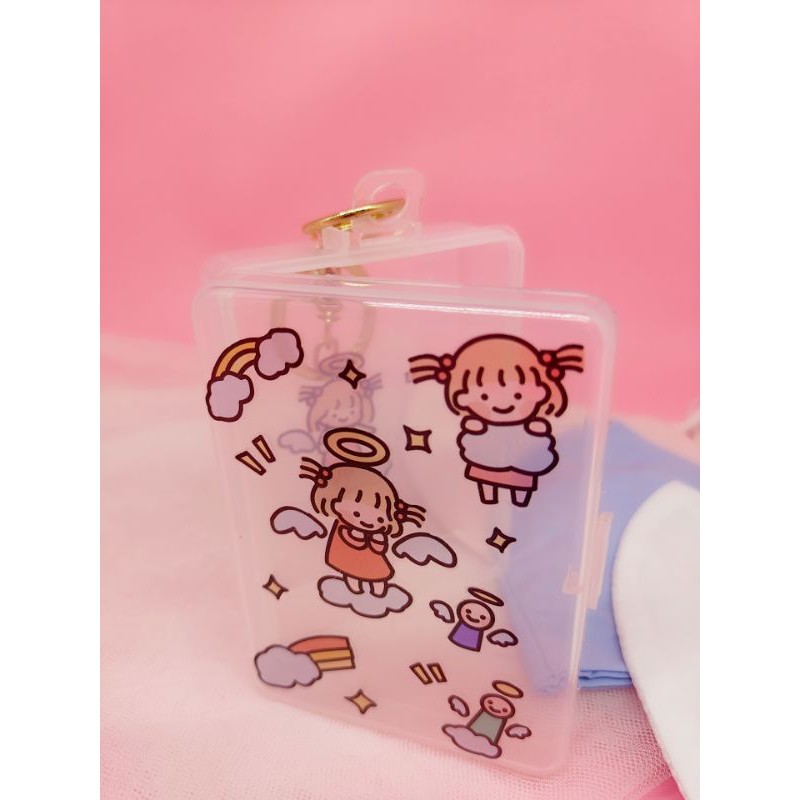 SALLY THEMES MASK BOX / BOX MASKER / GANTUNGAN BOX MASKER LUCU MURAH / MASK POD / KOTAK MASKER