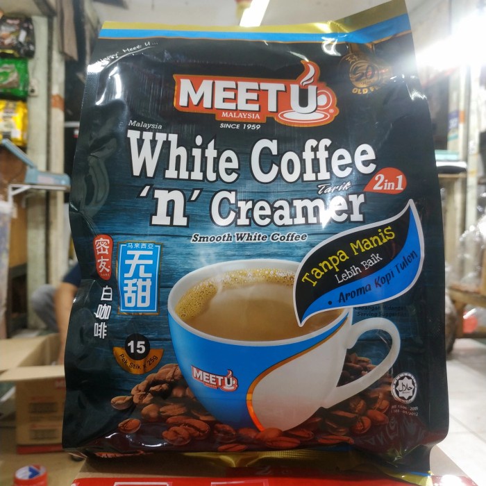 

MEET U WHITE COFFEE TARIK AND CREAMER 2in1