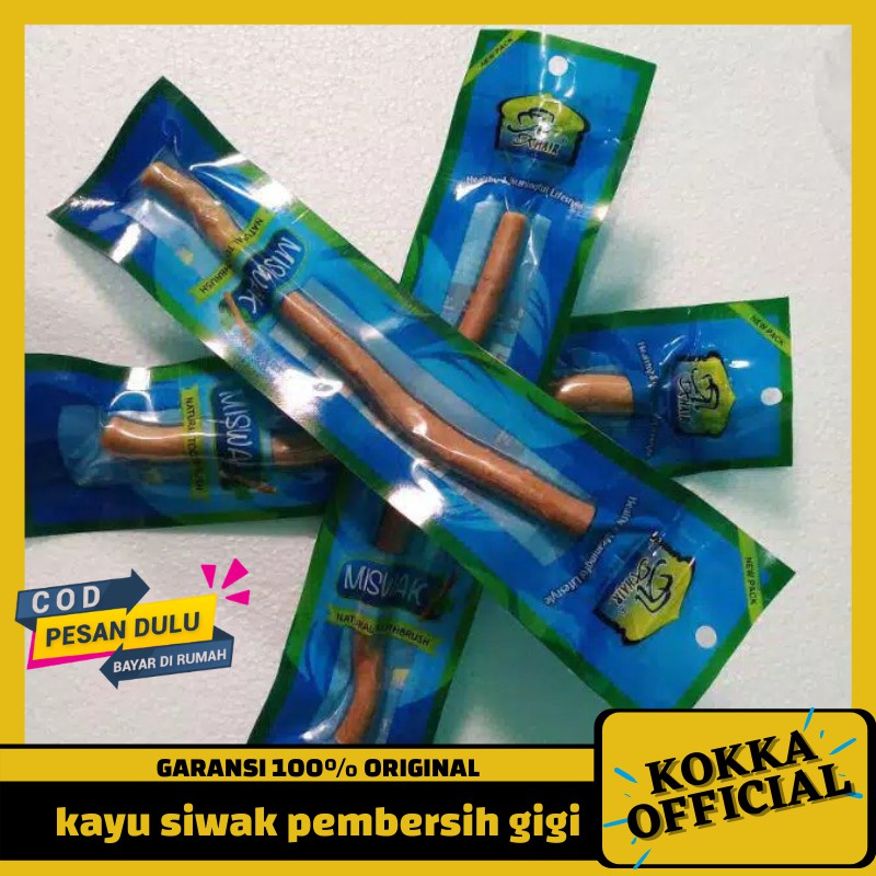 [COD] Kayu Siwak Miswak AL Khair Asli Pembersih Gigi Sunnah Nabi By Kokka Official