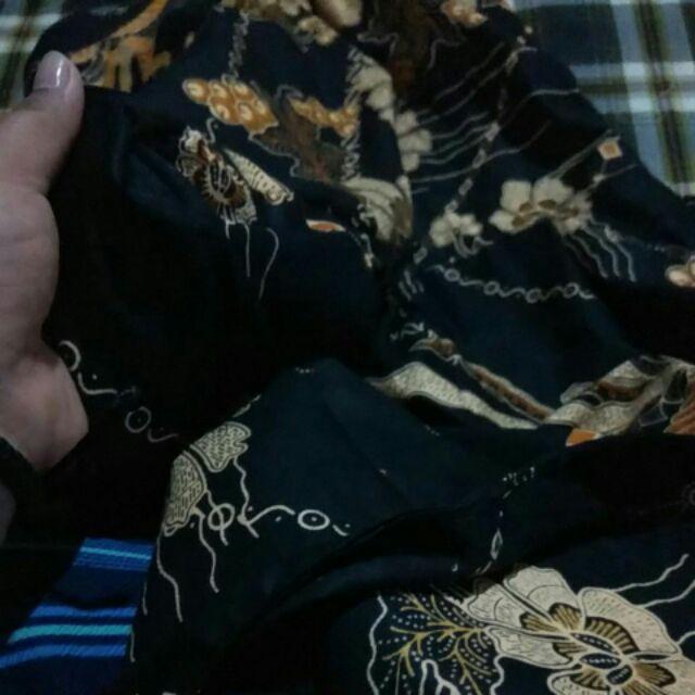 Ms Gamis Batik Sriwedari Maxi Super Jumbo Xxxl Ld 120cm Bumil/busui Katun Sogan