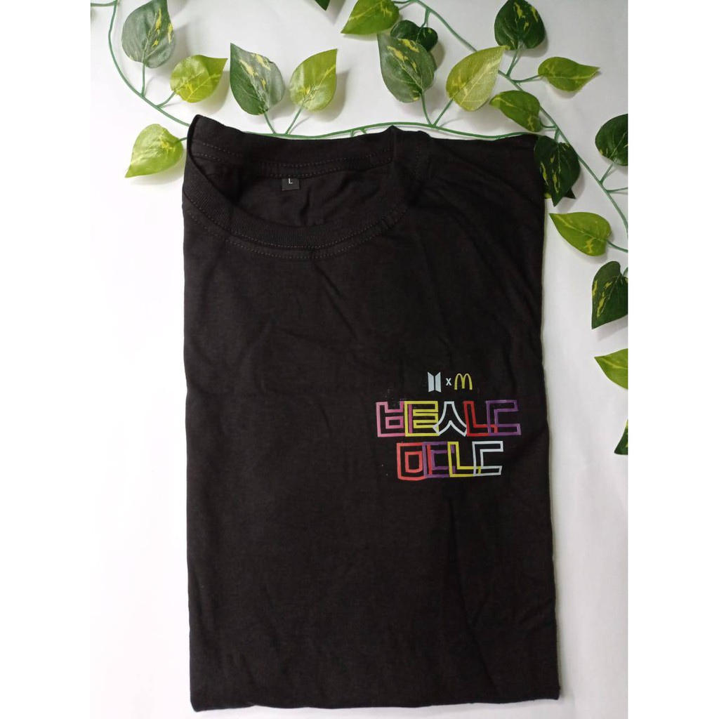 BTS X MCD TSHIRT BTS MEAL COTTON COMBED 30S