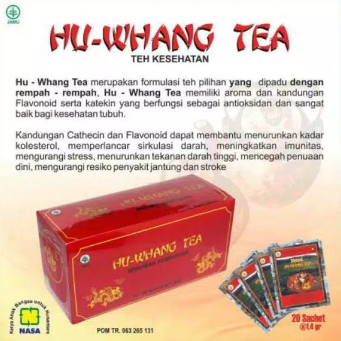 

Herbal Penurun Darah Tinggi dan Kolesterol Hu Wang Tea NASA