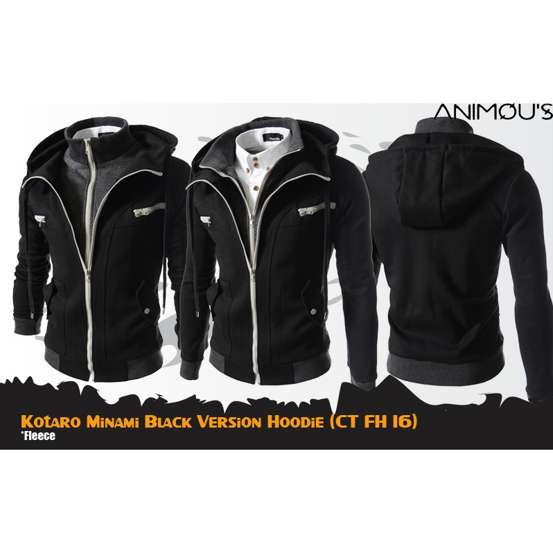 JAKET KOTARO MINAMI BLACK (CT FH 16)