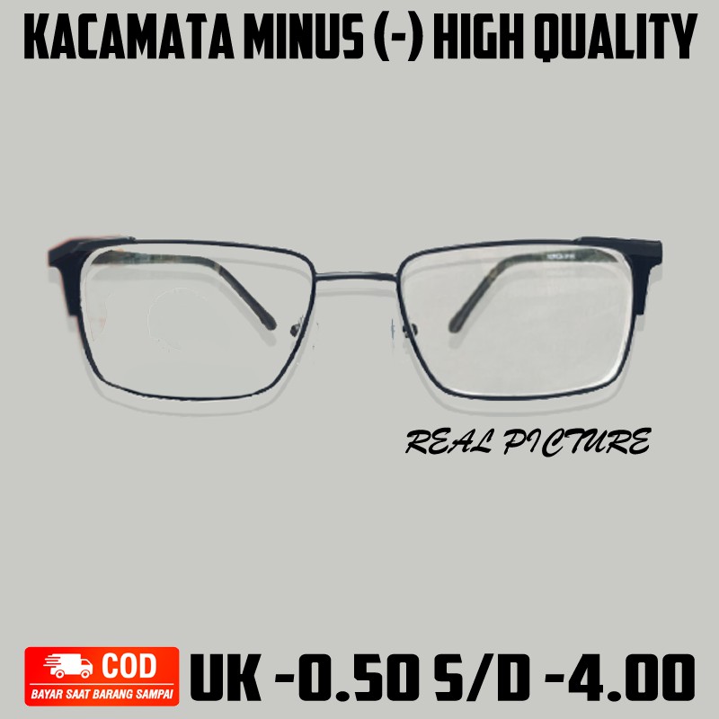 Kacamata Baca Minus (-) uk -0.50 s/d -4.00 Kacamata Minus Kaca Mata Rabun Jauh Kaca Mata Baca