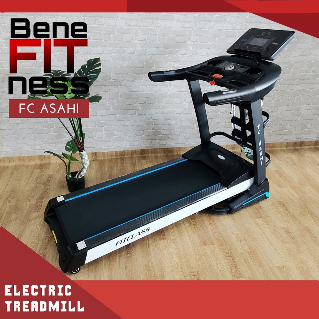 treadmill elektrik BESAR FC ASAHI multifungsi alat fitness alat olahraga gym lari
